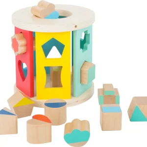 Cube à formes & rouleau en bois – jouet éducatif 12 mois+ | Legler
