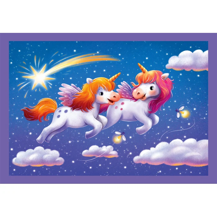 A Day With Unicorns - 1x12 + 1x16 + 1x20 + 1x24 pièces – Image 5