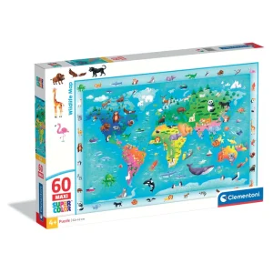 Wildlife Map - 60 pièces