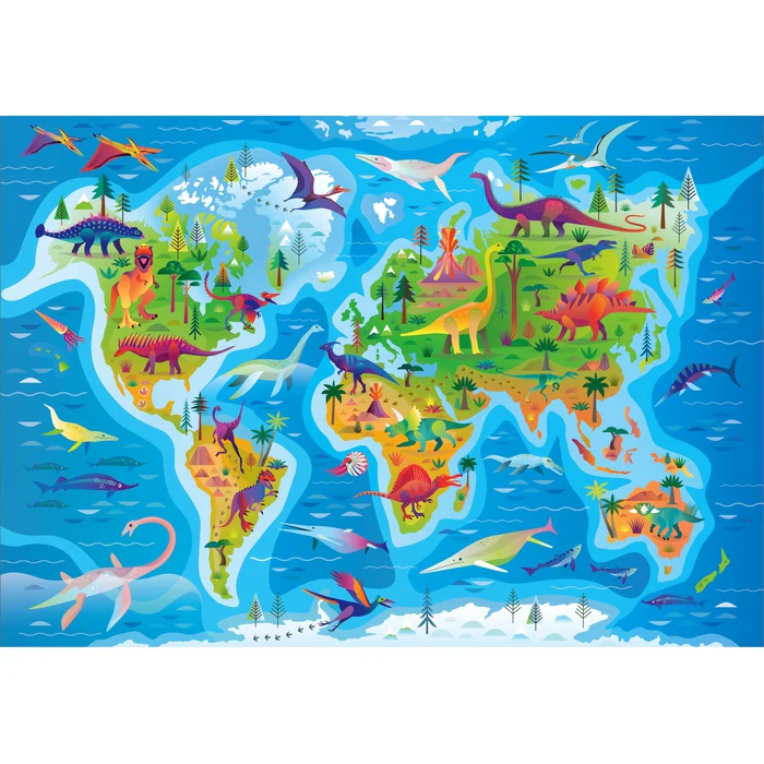 Dinosaurs Map - 180 pièces – Image 2