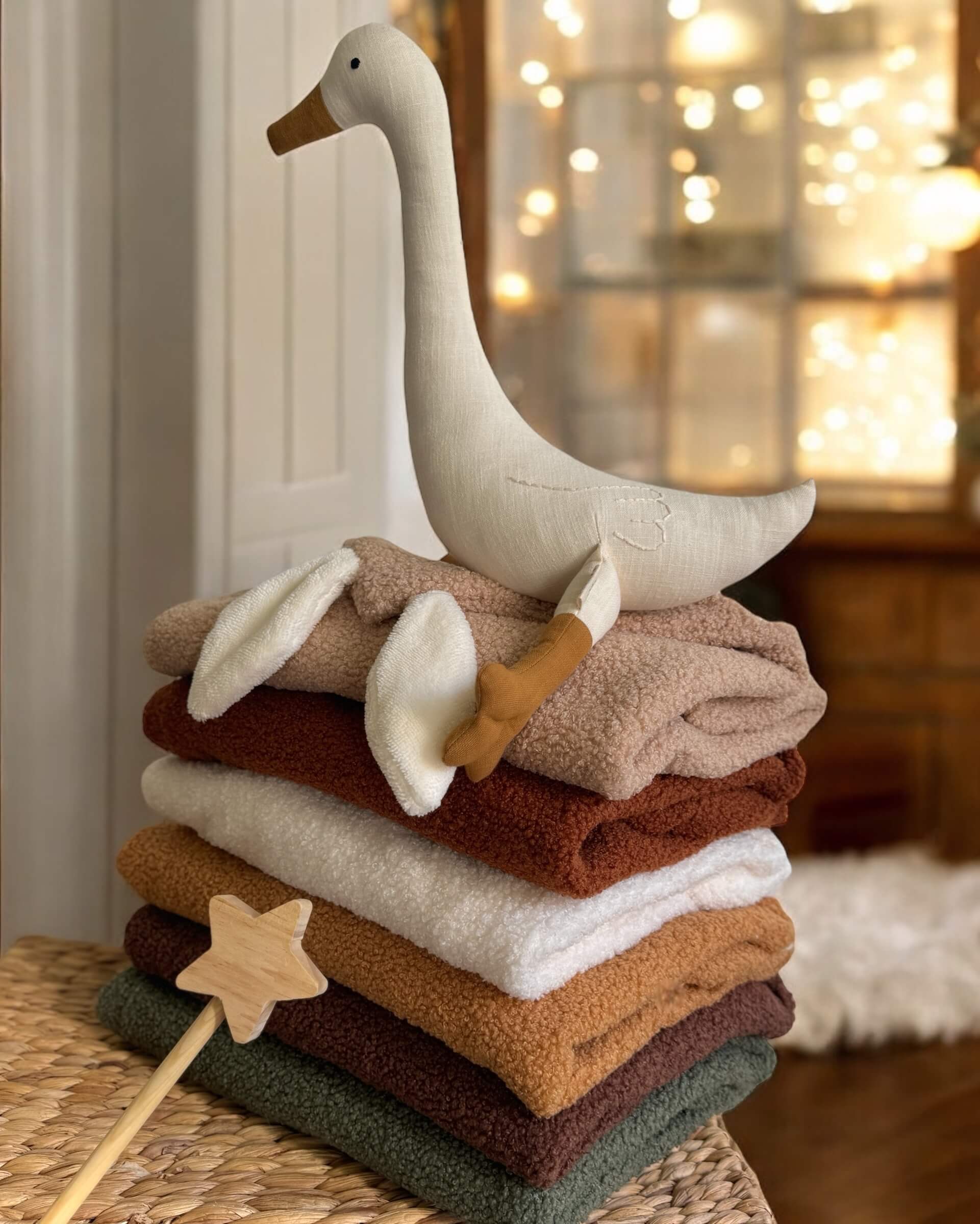 Cape de bain Lapinou / Teddy Peluche Cacao – Image 7