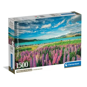 Lupins At Lake Tekapo - 1500 pièces