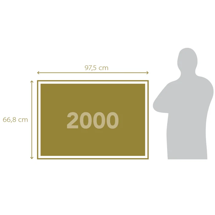 Ancient map - 2000 pièces – Image 4