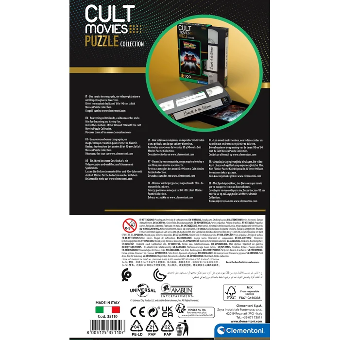 Cult Movies Back To The Future - 500 pièces – Image 3