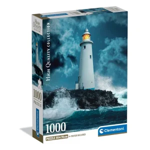 Lightouse In The Storm - 1000 pièces