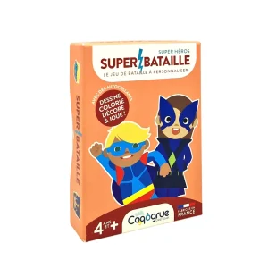 Jeu de cartes "Super Bataille Super Héros"
