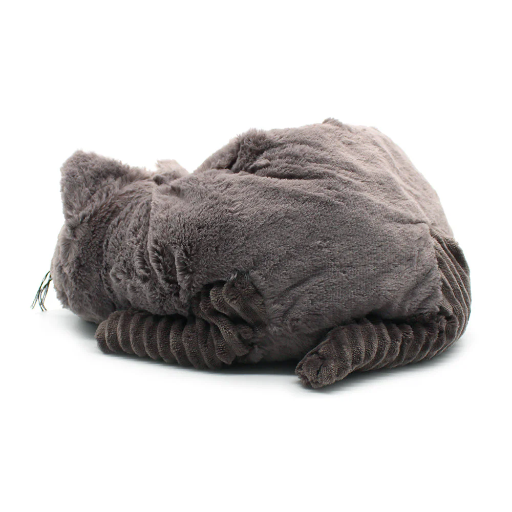 Peluche chat Miaou maman et son bébé gris - Les Ptipotos – Image 4