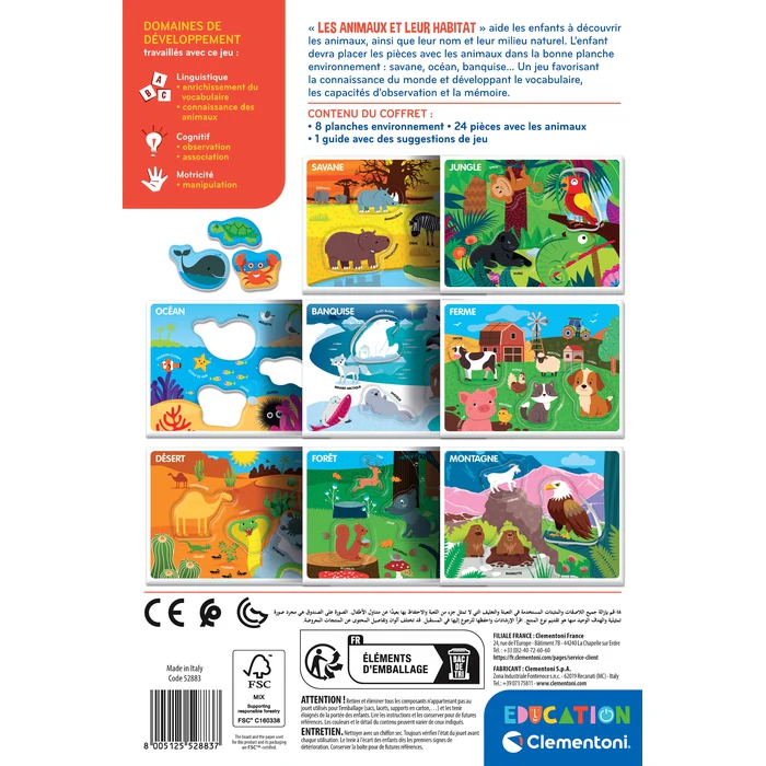 Les animaux et leur habitat – Image 3