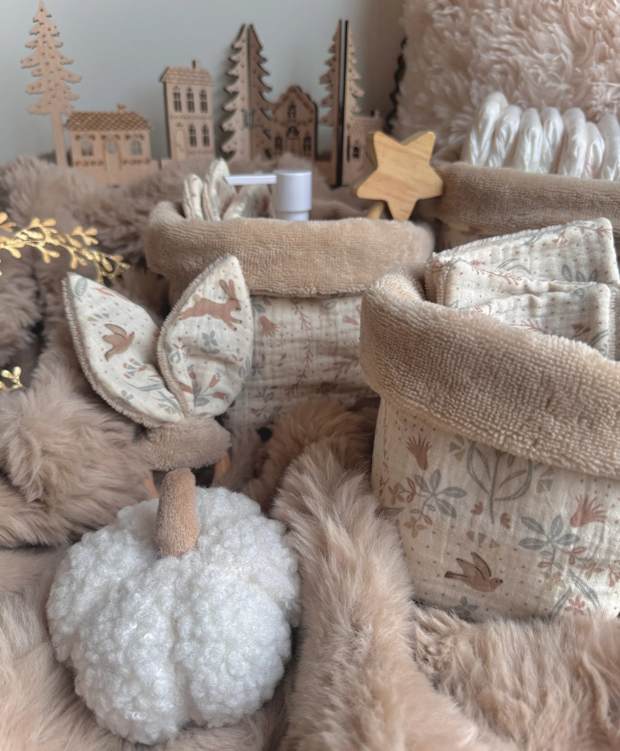 Cape de bain Lapinou / Double Gaze Kirsten – Image 6