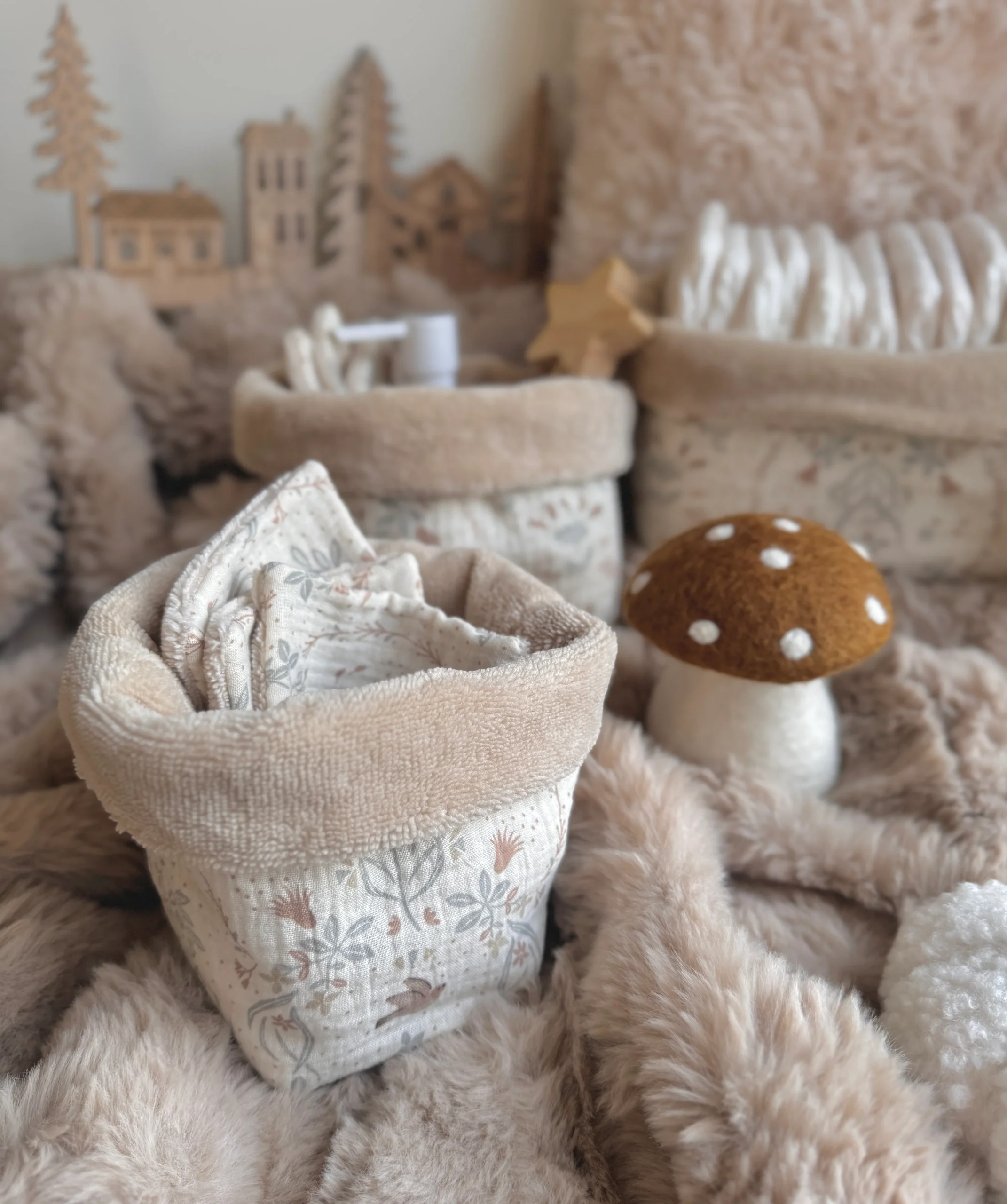 Cape de bain Lapinou / Double Gaze Kirsten – Image 8