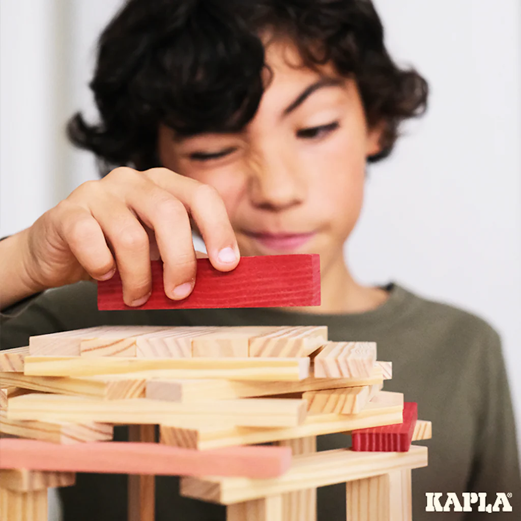 Kapla Baril 120 Rouge Rose et Bleu foncé – Image 4