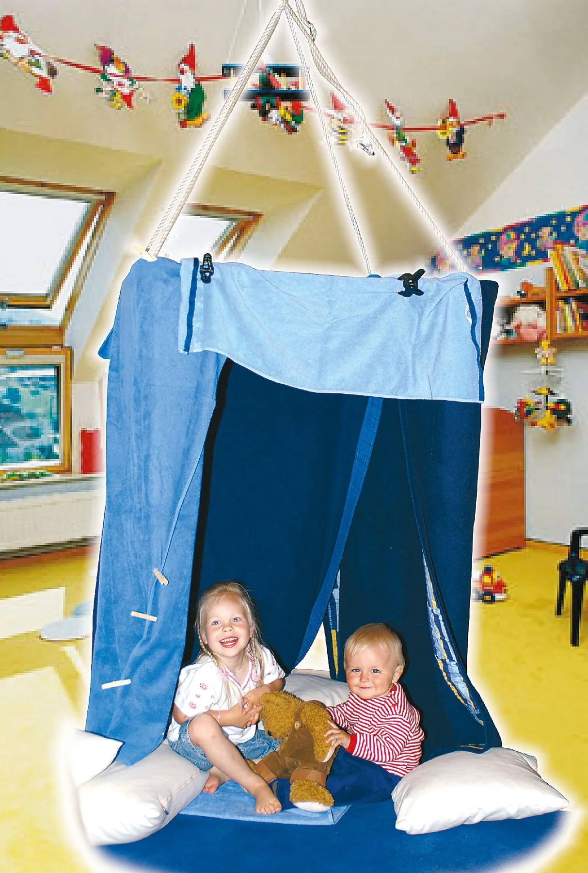 Caverne à suspendre, support cabane - Legler – Image 2