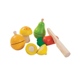 Set de 3 fruits en bois – jeu d’imitation dès 18 mois | PlanToys