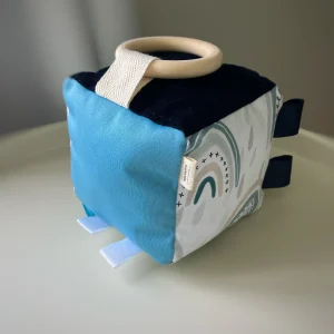 Cube d’éveil - Animaux marins et arc-en-ciel