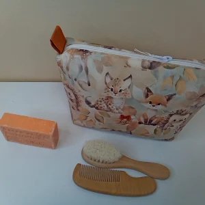 Trousse de toilette hérisson et ses amis