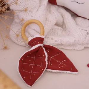 Anneau de dentition feuille d'Automne