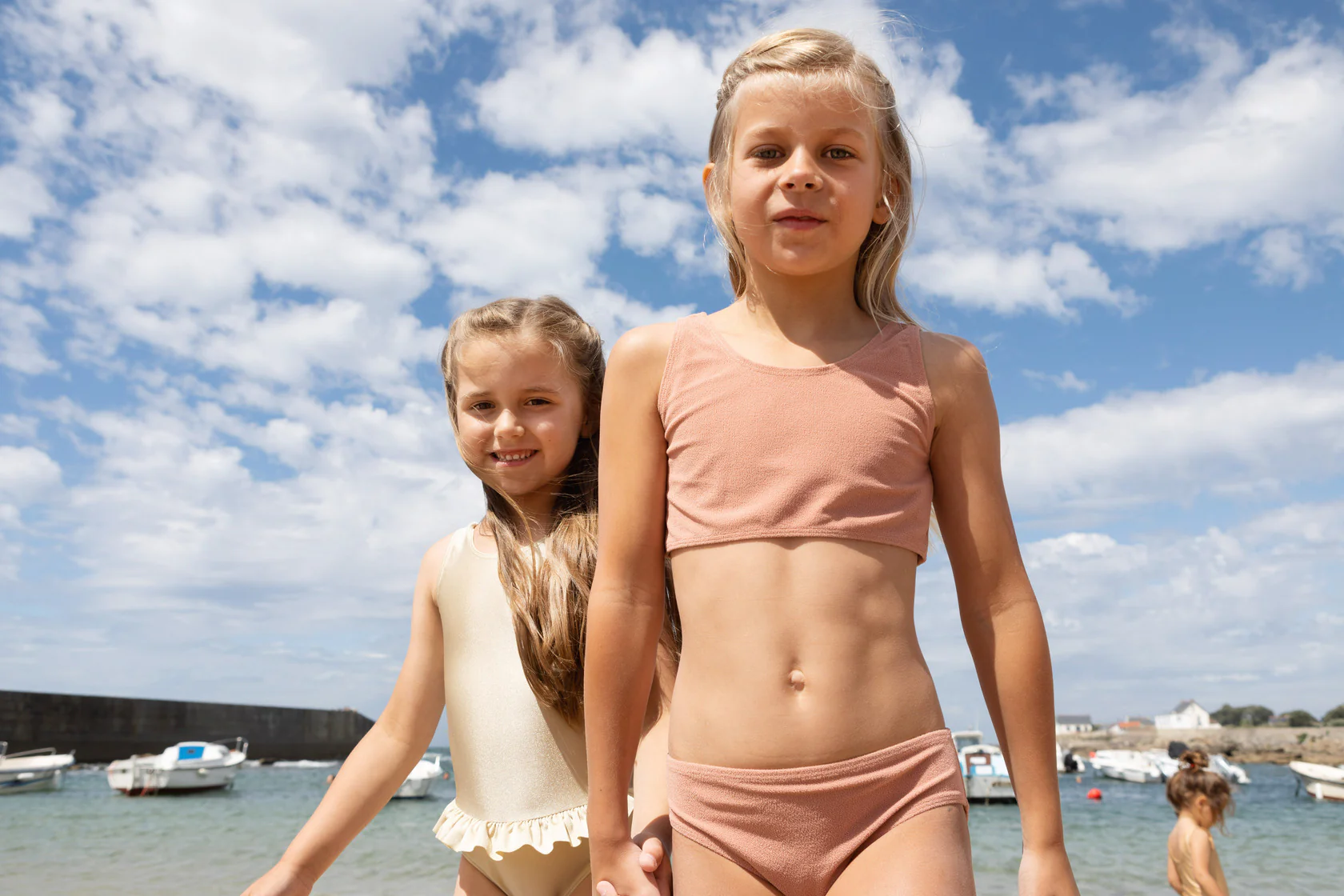 Bikini éponge Romy corail - LES PETITS DORÉS – Image 5