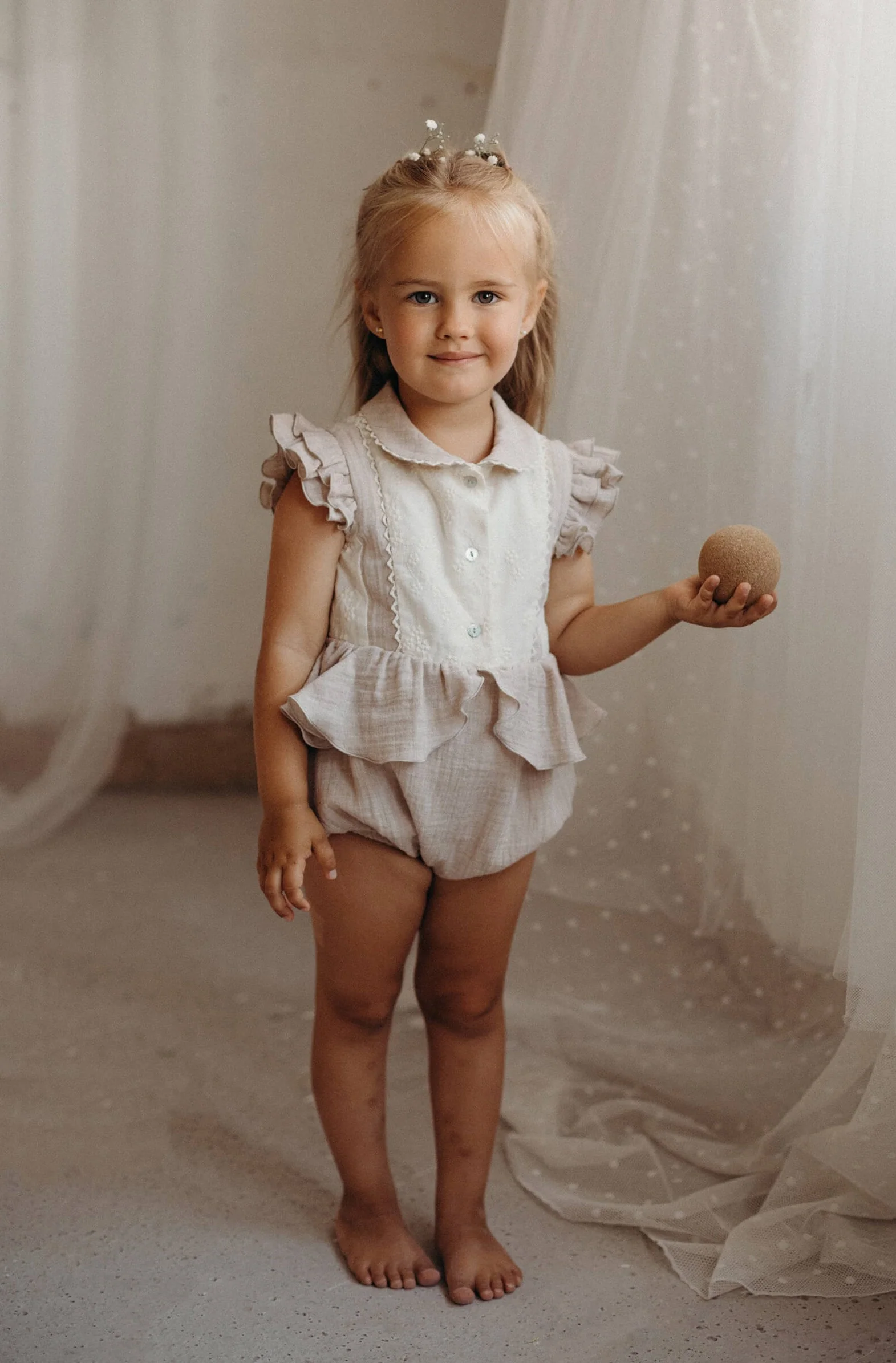 Barboteuse Charlotte - POPELIN