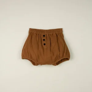 Bloomer Anton cannelle gaze de coton bio - POPELIN