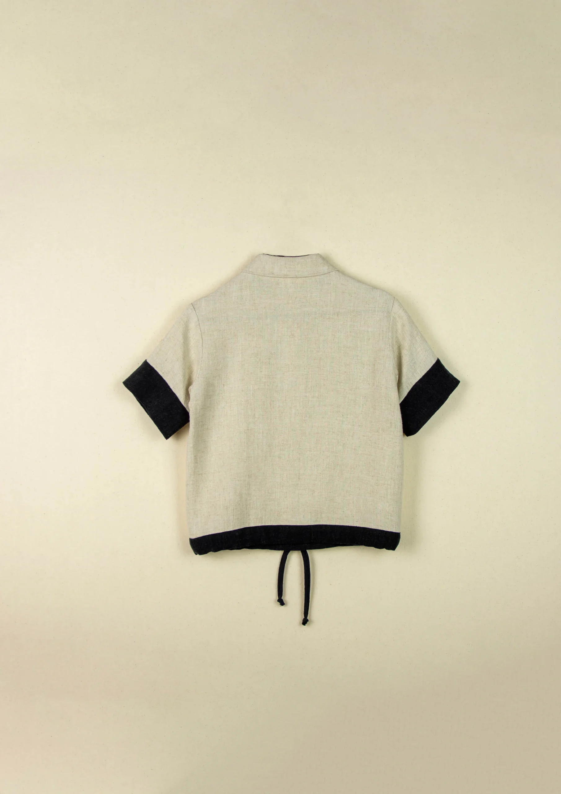 Chemise Pierrot beige - POPELIN – Image 3