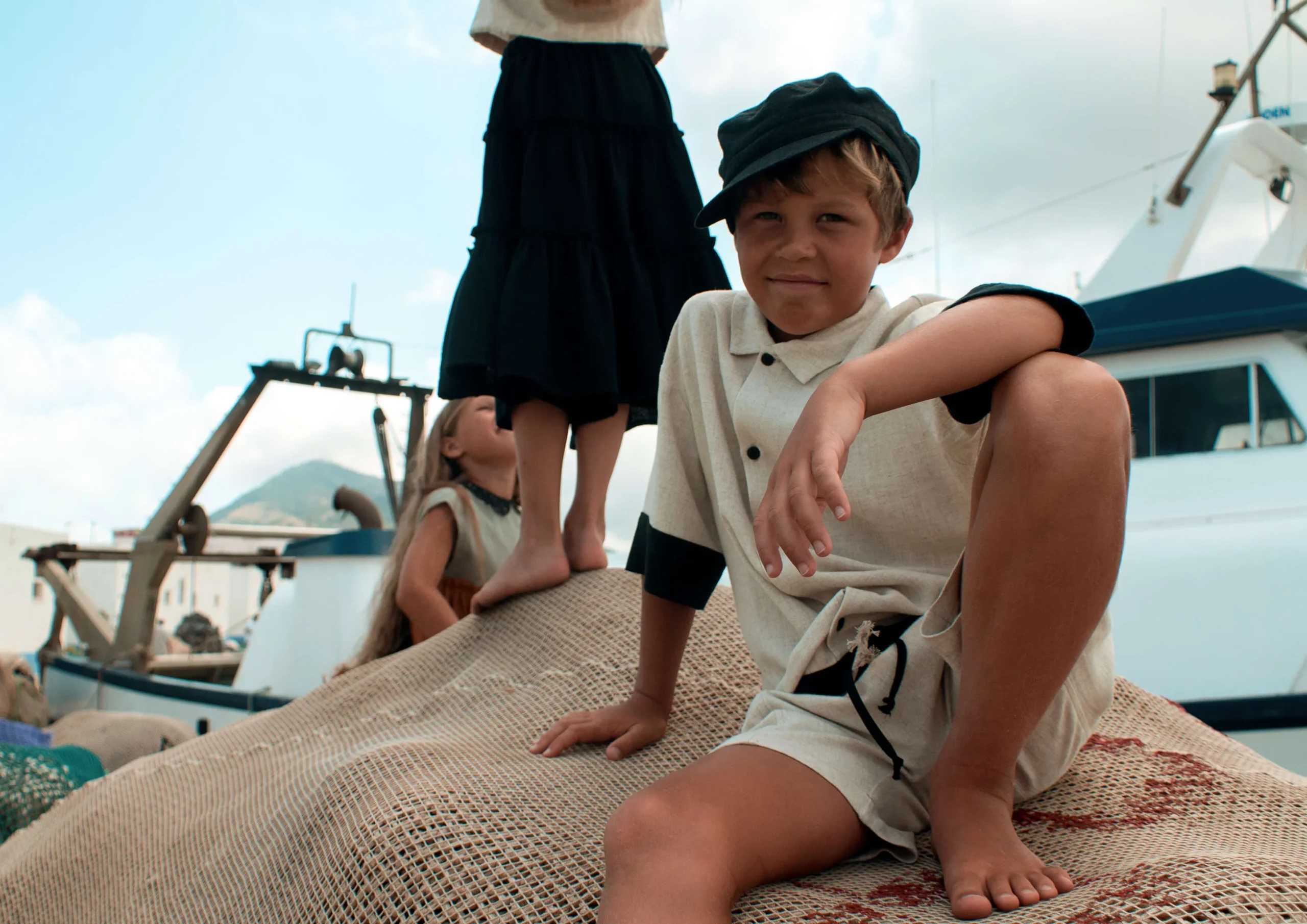 Chemise Pierrot beige - POPELIN – Image 5