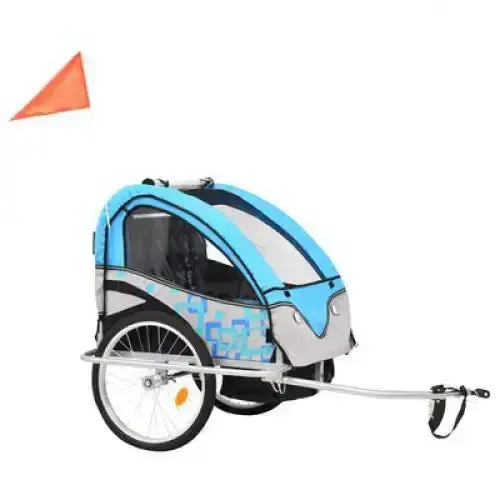 Remorque enfant pour Vélo pour Enfant 2 places – Image 2