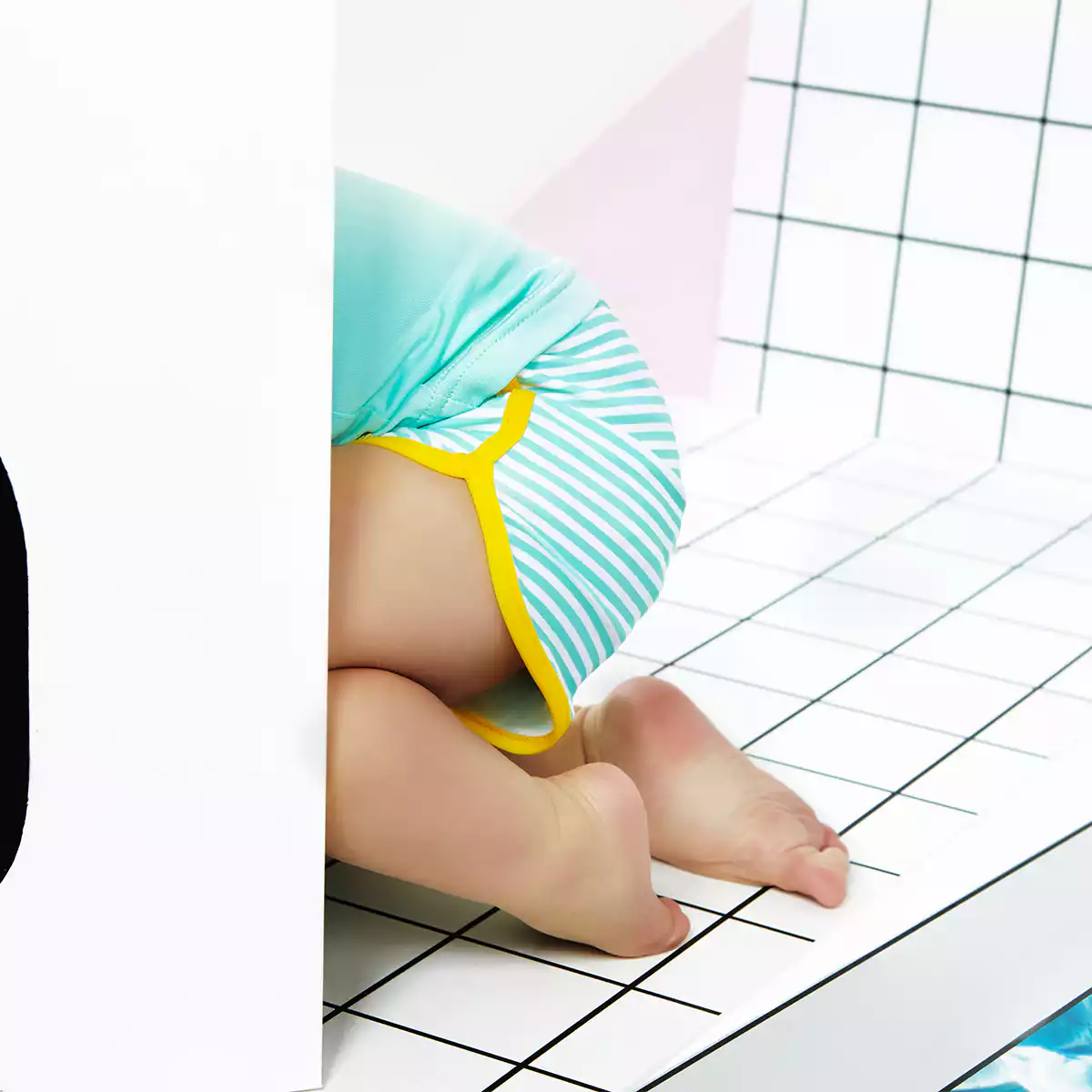 Short Screech Stripe Green – Image 4