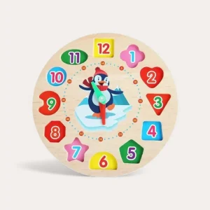 Pendule Pingouin Montessori