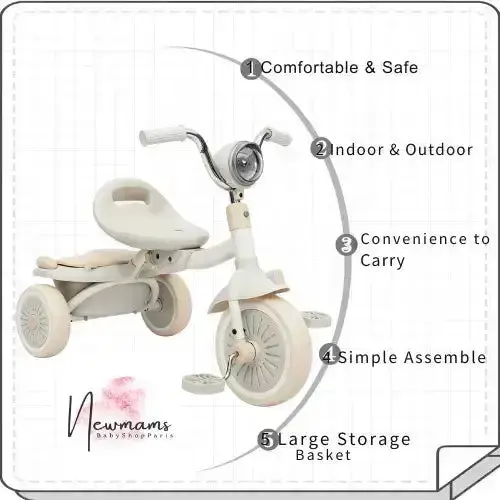Tricycle Évolutif Bébé Pédalou - Vélo Tricycle pour Enfants – Image 8
