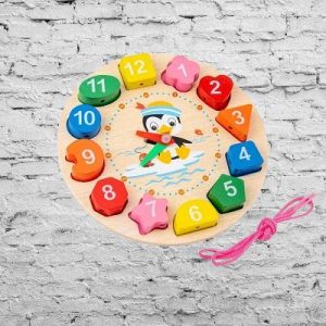 Jouet en Bois - WoodenToys™ - Horloge