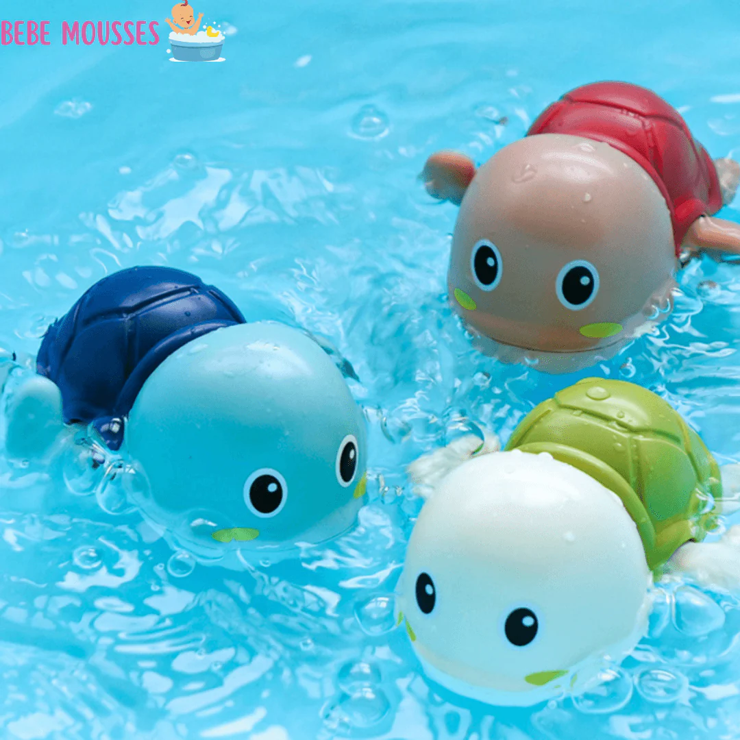 JOUETS DE BAIN ENFANTS ET BEBES | Turtles swimming | Tortues nageuses mécaniques – Image 5