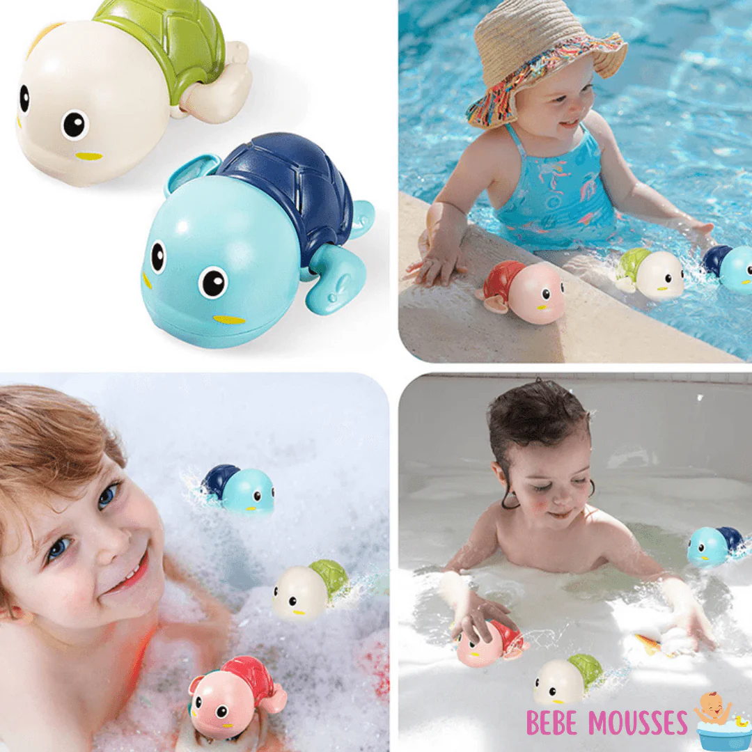JOUETS DE BAIN ENFANTS ET BEBES | Turtles swimming | Tortues nageuses mécaniques – Image 6