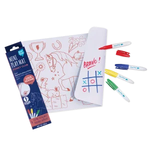 Coloriage Poney silicone reversible