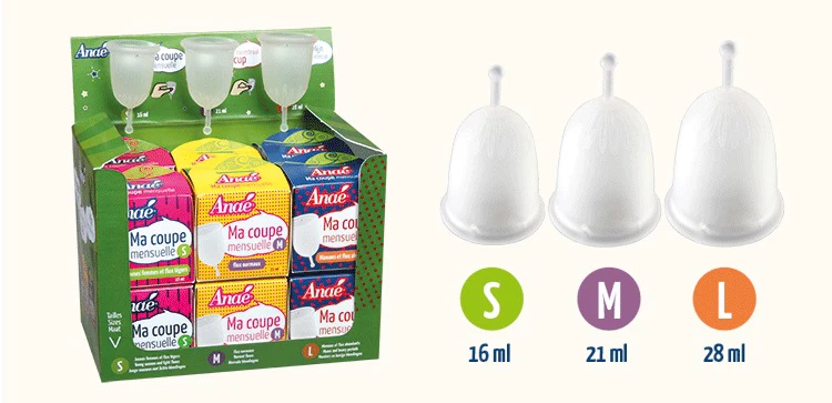 Cup féminine / Coupe menstruelle - Anaé